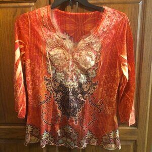 Ornate tunic shirt